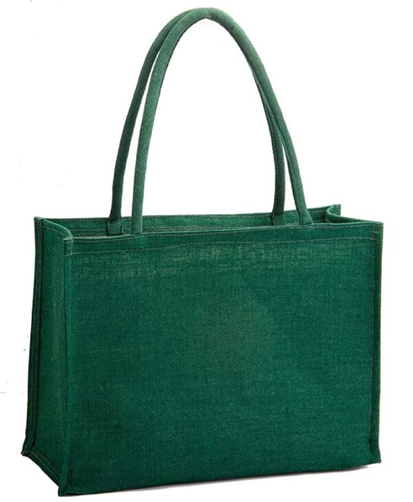 All Green Jute Bag