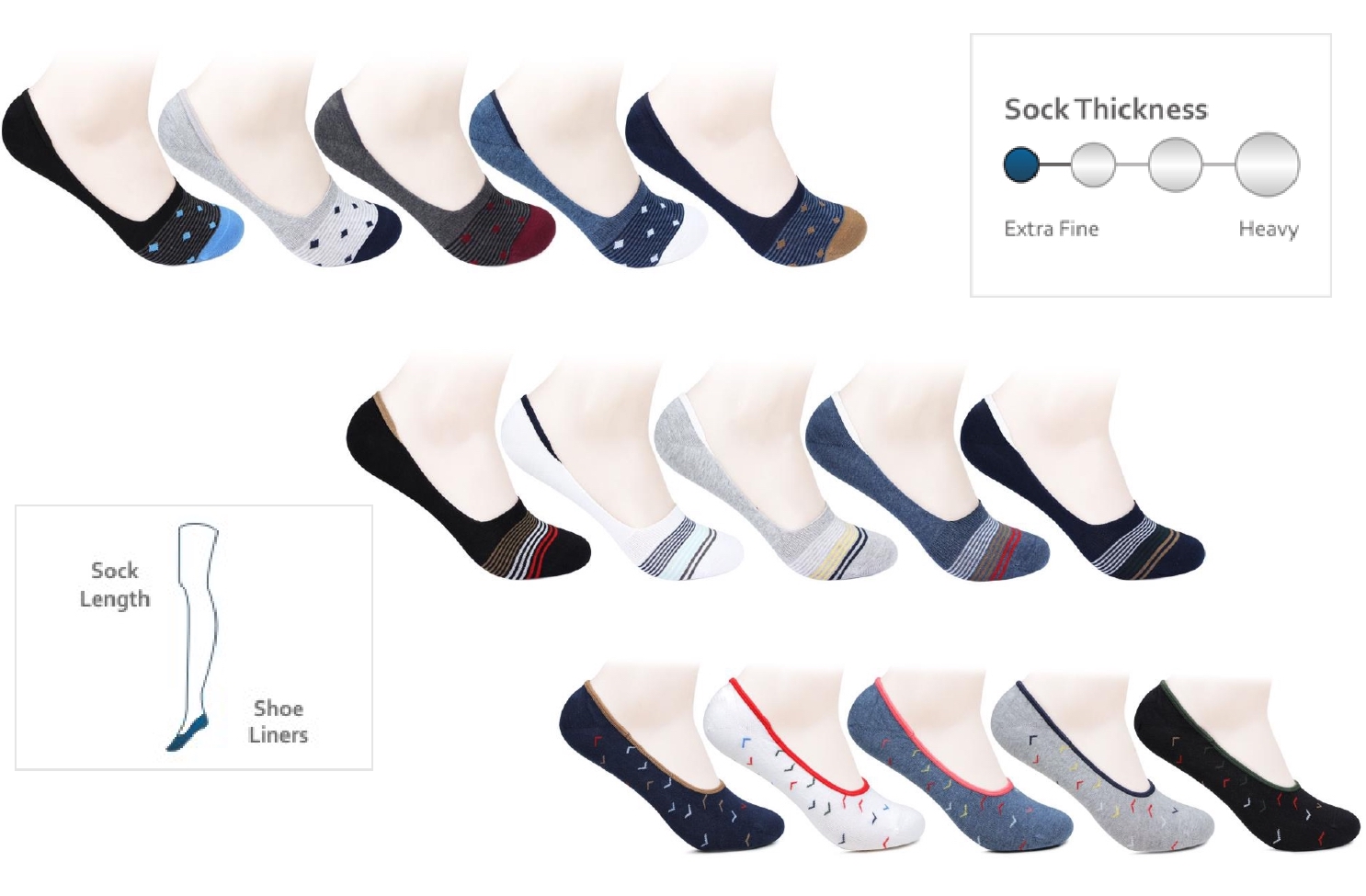 Footlets Men's Collection