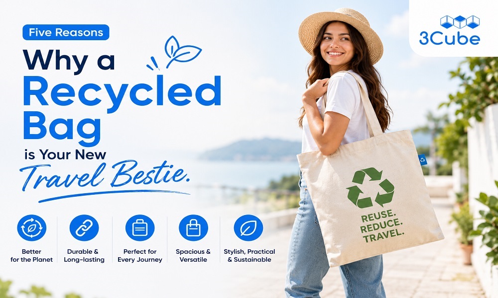 Five Reasons Why a Recycled Bag is Your New Travel Bestie
